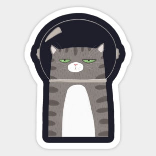 Space Cat Sticker